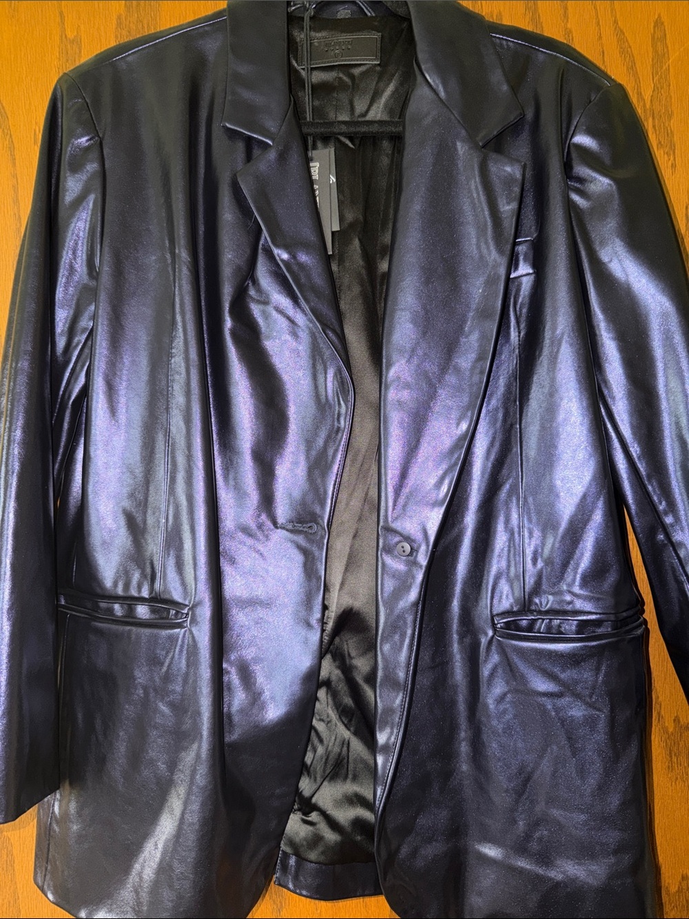 Blank NYC purple blazer